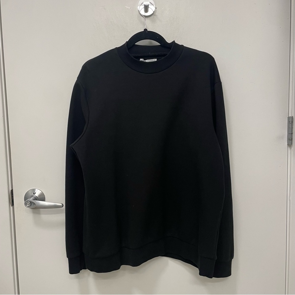 Zara Mock Neck Sweatshirt